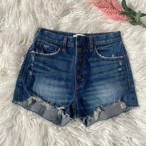 A&F High Rise Mom Short NWOT